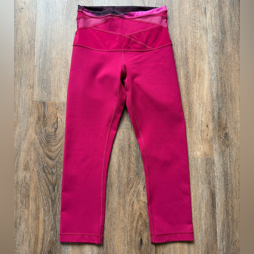 Lululemon Wunder Under Crop (High Rise) Tights
